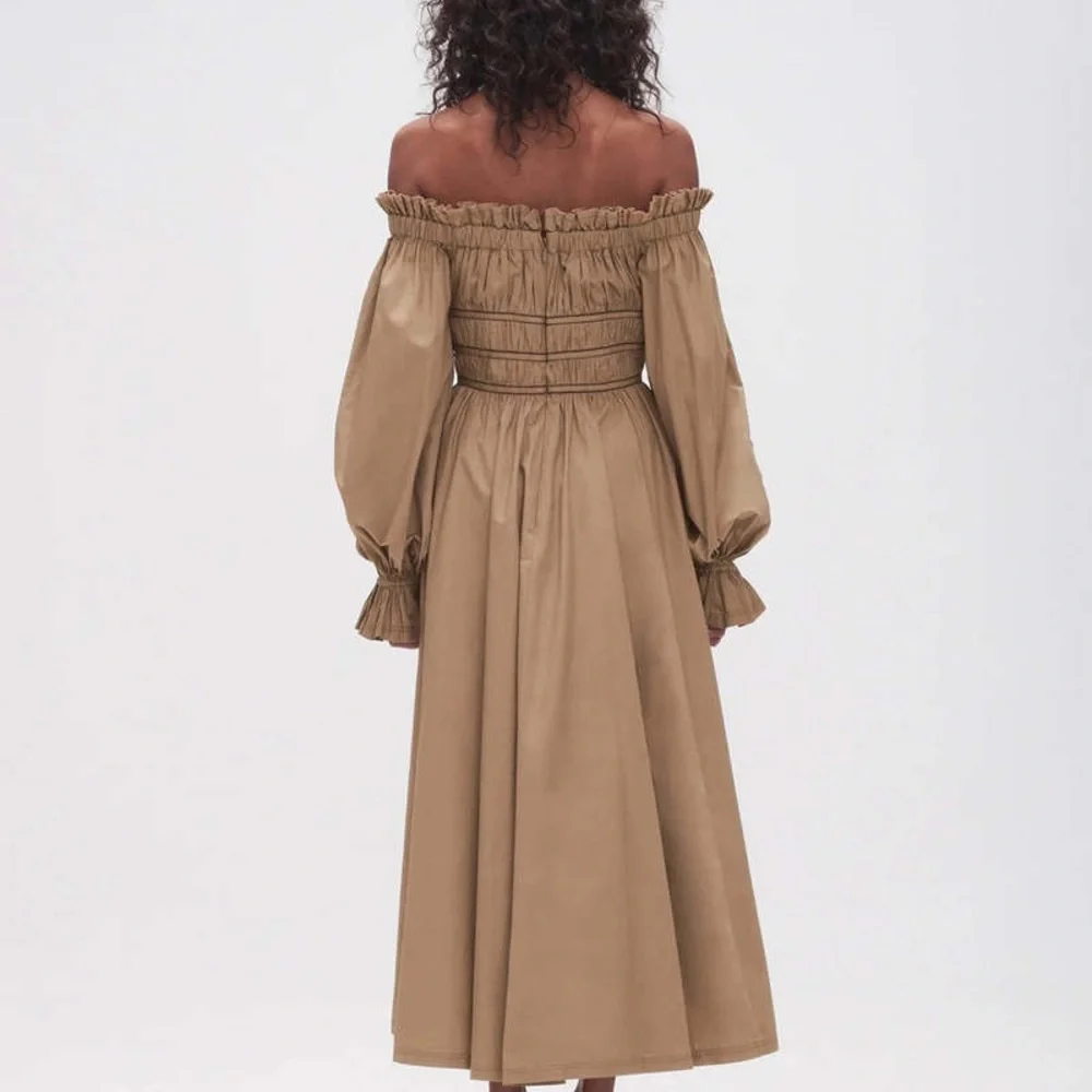 Aje Wattle Off-The-Shoulder Midi Dress - Picture 3 of 7